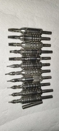 Tatuagem - Bicos de aço inoxidável 