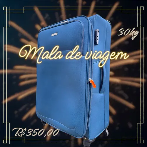 Mala de viagem de 22 a 30kg