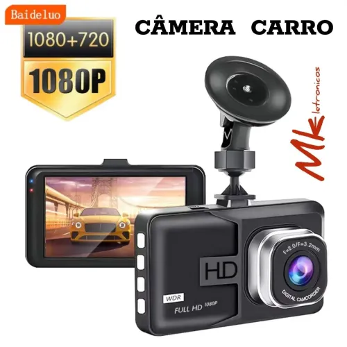 Câmera para carro Full HD 1080p