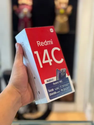 Redmi 14C - 256GB + 8GB RAM por R$1.000,00!