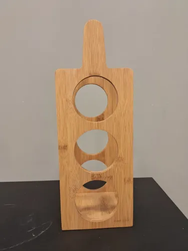 Suporte para 3 garrafas de vinho