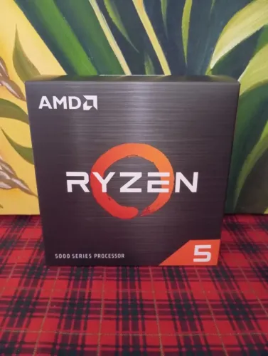 Processador AMD Ryzen 5 5500 + CPU Cooler Novos Promoção