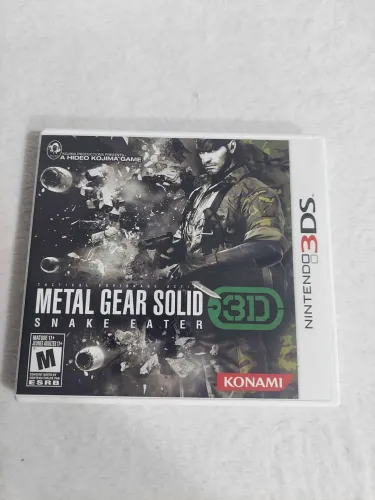 Metal Gear Solid 3D Snake Eater - Nintendo 3DS