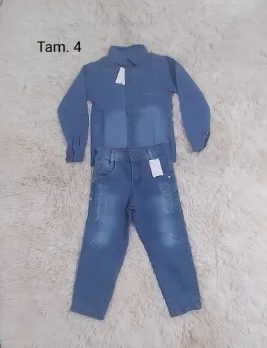 Calça ou camisa Jeans Infantil 