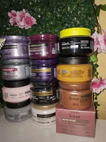 Kit de tratamento para cabelos - várias marcas