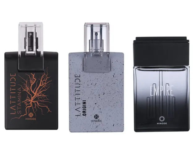 Kit de perfumes masculinos Hinode Latitude