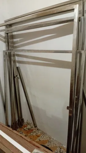 Arara aço inox para gavetão