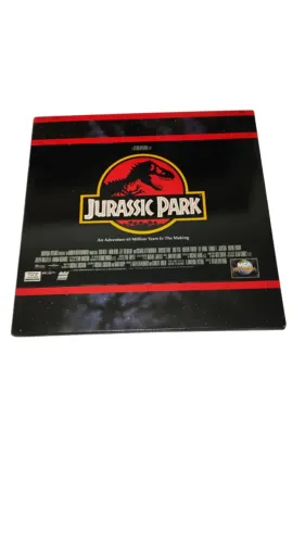 Laser Disc Filme: Jurassic Park Letter Boxed Favor Ler Descrição FRETE GRÁTIS
