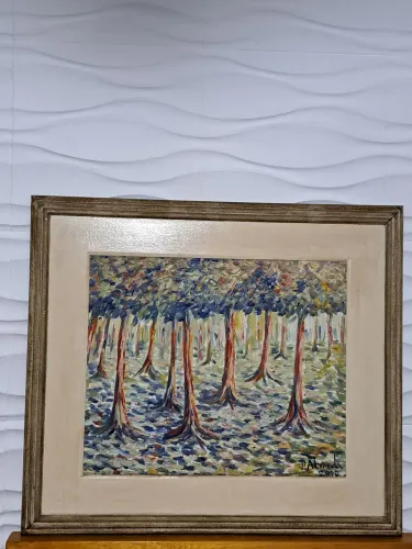 Quadro de floresta