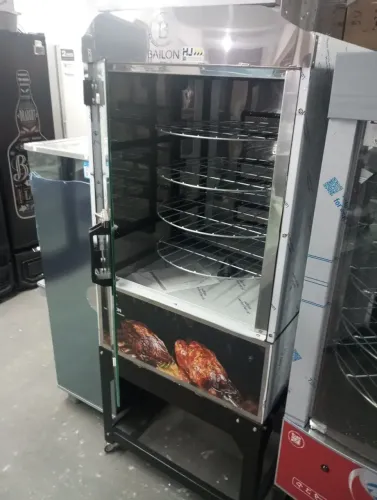 Nz. Máquina de assar frango e carne 70 kg total inox
