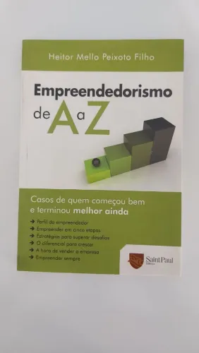 Livro - Empreendedorismo de A a Z