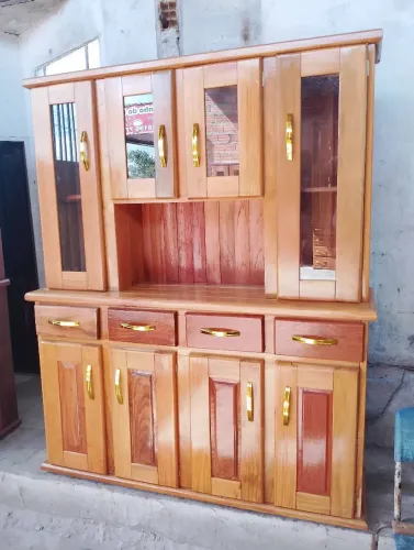 Armário de cozinha 4 portas madeira maciça (frete grátis)