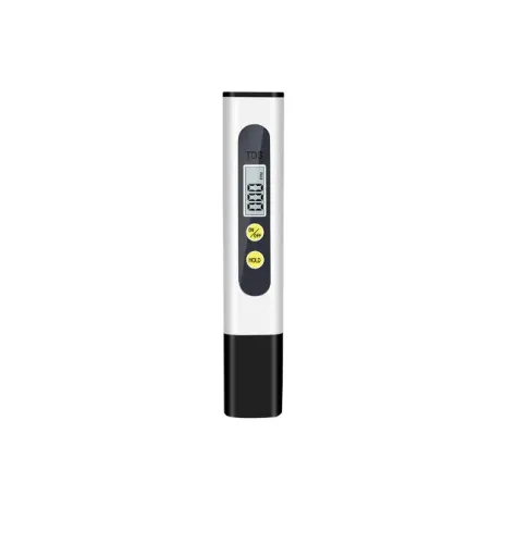 Medidor Ppm Tds Branco Digital Para Aquário, Piscina, Hidroponia e Outros