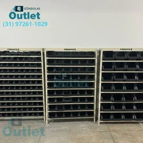 Estante Gaveteiro para organizar parafusos