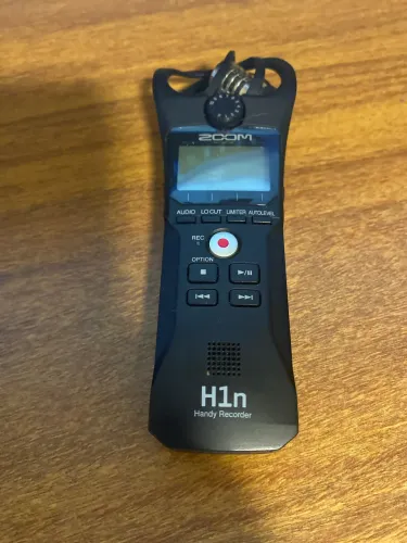 Gravador ZOOM H1n (PERFEITO ESTADO)