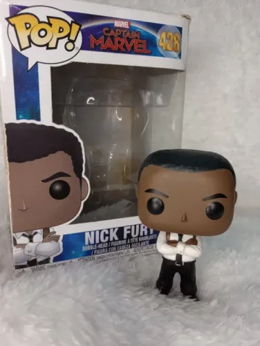 Funko Pop Nick Fury Captain Marvel #428