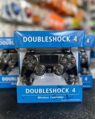 Controle ps4 Doubleshock sem fio compatível com tv com sistema xbox e pc com garantia novo