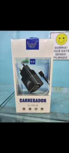 Carregador de Celular AL-7702-VB V8 