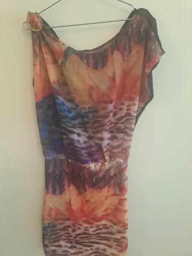 Vestido estampado floral