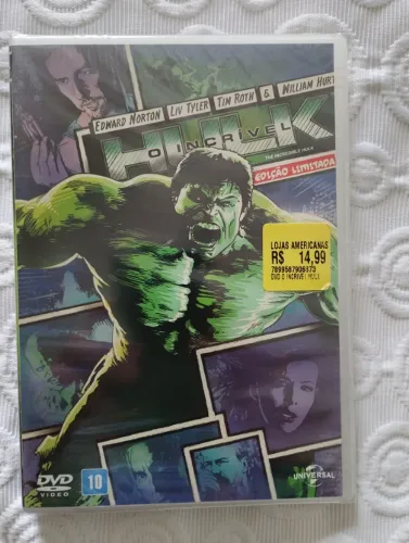 DVD O INCRIVEL HULK