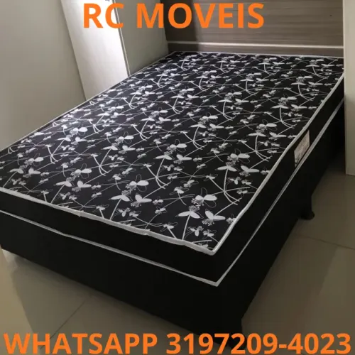 Cama Casal OrthoBox com Molas Ensacadas e Estrutura Reforçada