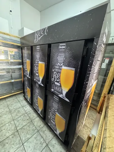 Câmara fria cervejeira 6 portas (Nova)