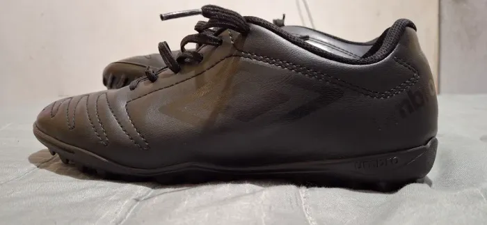 Chuteira Society Umbro Class All Black Original Tamanho 37/38