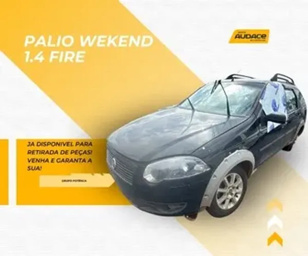 Sucata Palio Wekend 1.4 FIRE , ja disponivel para retirada de peças!