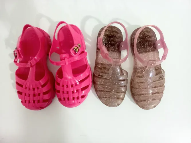 Sandalia estilo melissa - tam 27 - 28 - 29