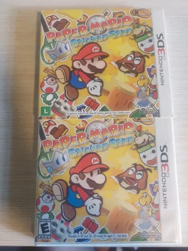 Paper Mario: Sticker Star - 3DS com Luva