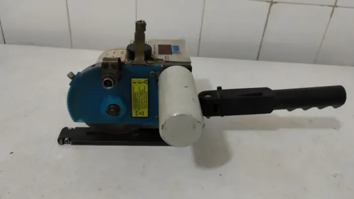 maquina de corte textil fim de enfesto com painel digtal