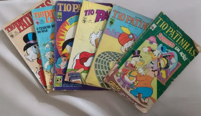 Gibis Tio Patinhas anos 70 e 80