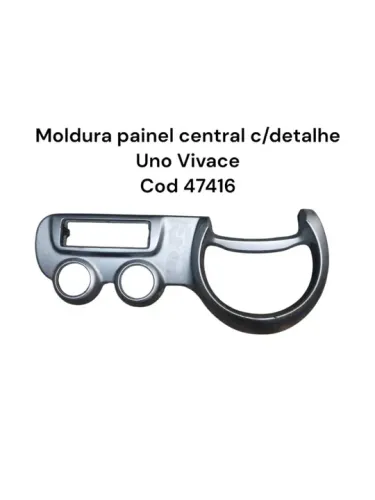 Moldura Painel Central Uno Vivace