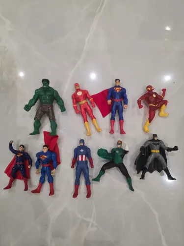Bonecos super heroi 15cm