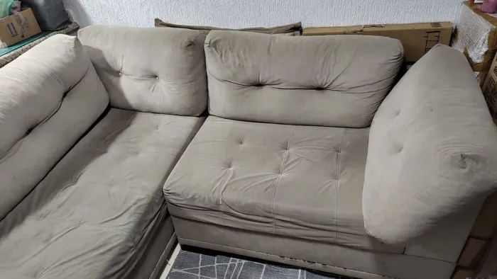 Sofá de canto 1,90 X 2,10 metros 