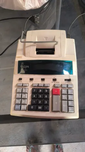 CALCULADORA DE MESA COM IMPRESSÃO 