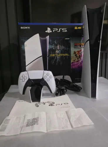PS5 (PLAYSTATION 5) SLIM MIDIA DIGITAL 1TB