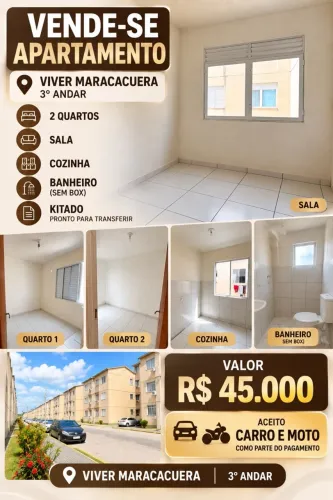 Apartamento viver maracacuera
