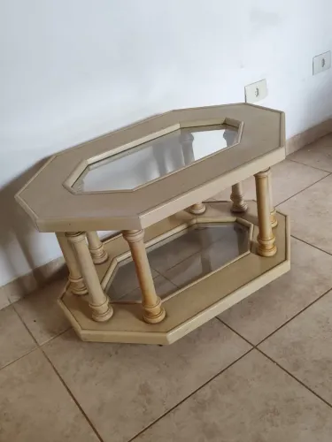 Mesa de Centro para Sala de Estar Retangular - Conservada