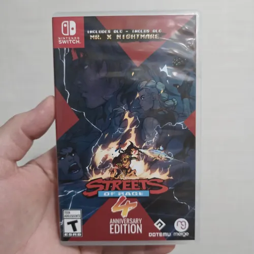 Streets of Rage 4 Edição de aniversário Nintendo Switch