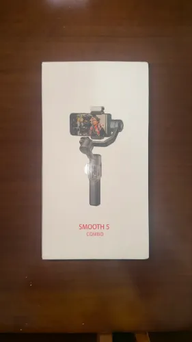Zhiyun Smooth 5 Combo Completo + Fill Light + Mini Tripé + Case Original