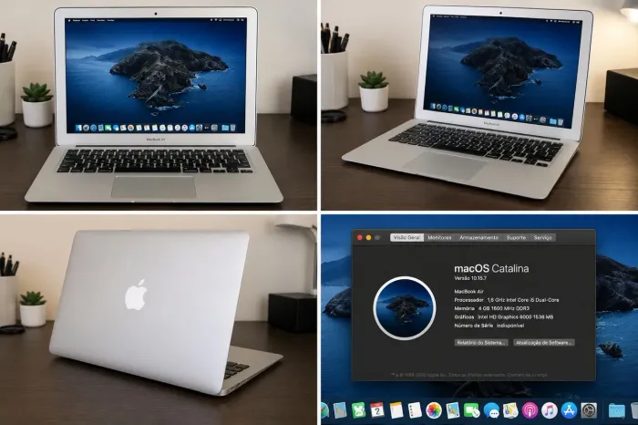 MacBook Air 13" 2015 i5 SSD macOS Catalina 
