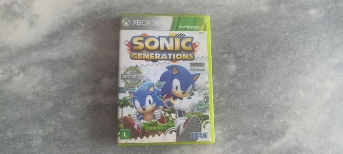 Jogo Sonic Generations Xbox 360 ( Original )