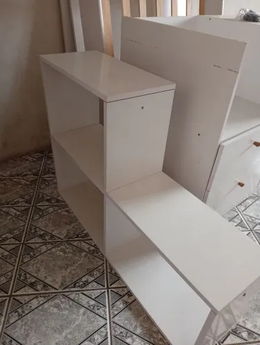 Cama infantil com cômoda 