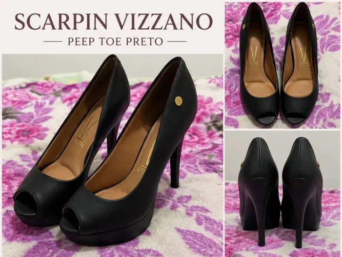 Salto alto preto
