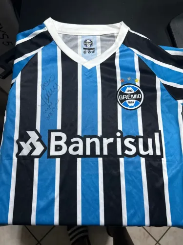 Camisa Grêmio 2018 Autografada 