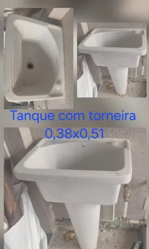 Tanque com torneira 