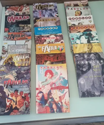 Coleção Fábulas (Vertigo-Panini) - Vol. 1 ao 22 + 1001 noites - sem o vol .17