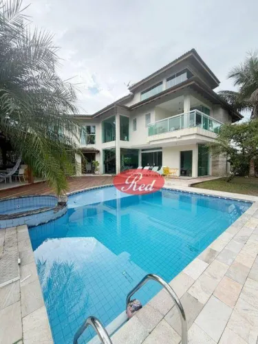 Casa com 5 dormitórios à venda, 439 m² por R$ 4.500.000,00 - Vista Linda - Bertioga/SP