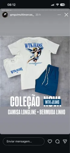 Roupas masculina 